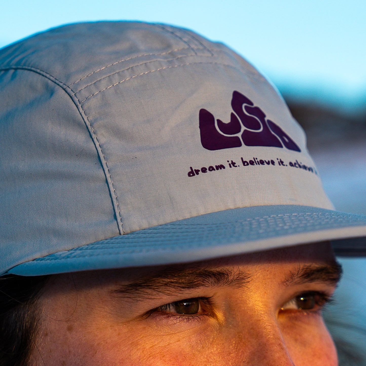 Dream it. Believe it. Achieve it. Five-Panel Cap