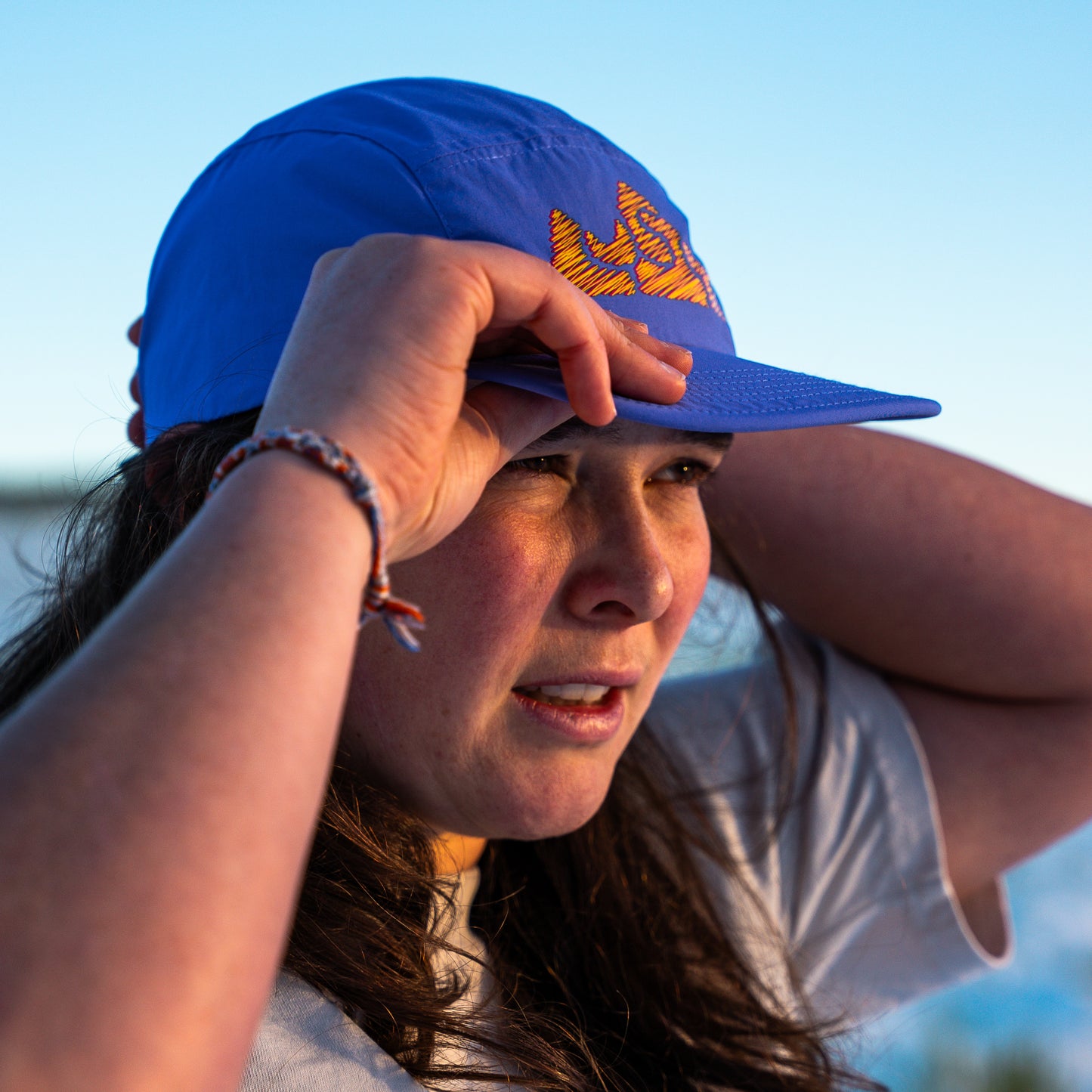 Retro Scribble Five-Panel Cap