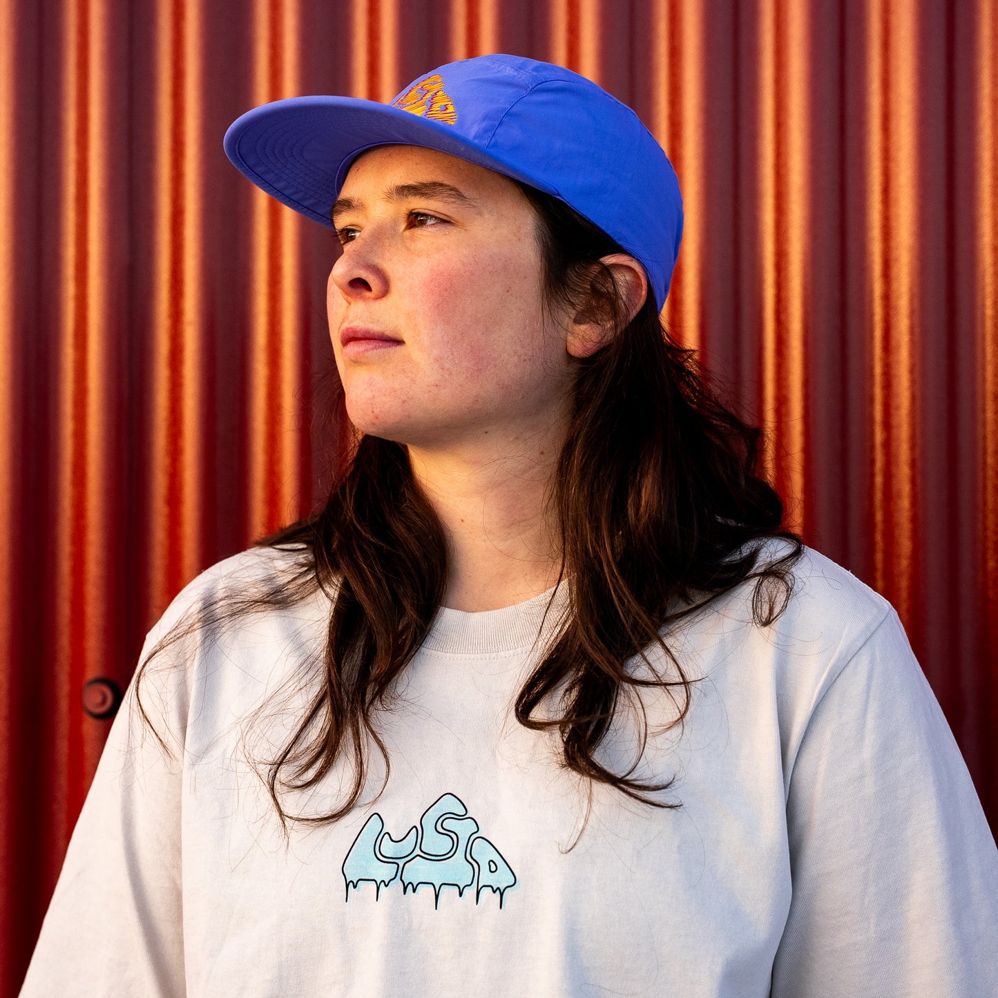 Retro Scribble Five-Panel Cap