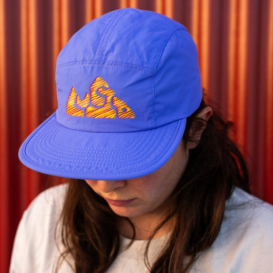 Retro Scribble Five-Panel Cap